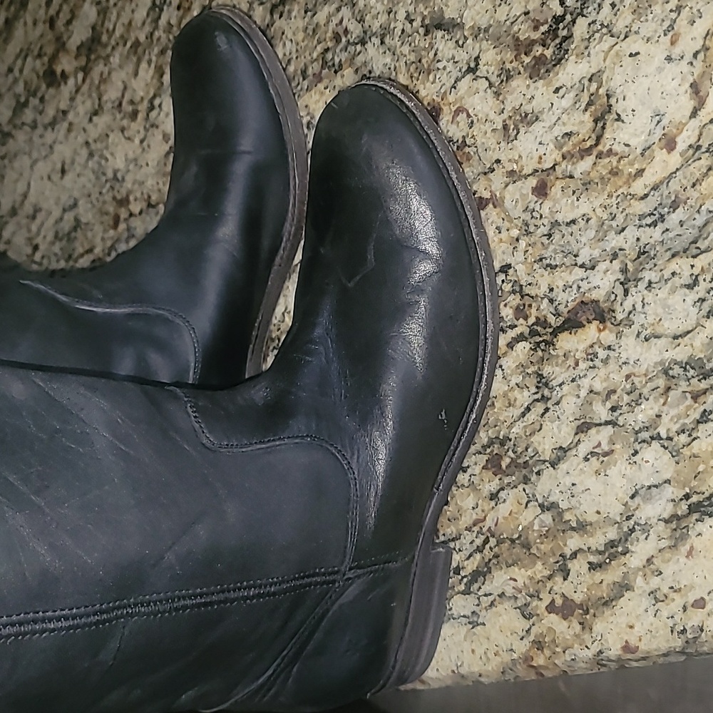 Frye Leather Riding Boots - Picture 6 of 8